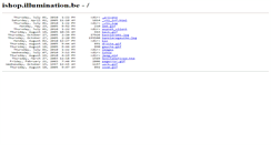 Desktop Screenshot of ishop.illumination.be