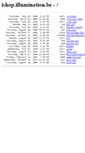 Mobile Screenshot of ishop.illumination.be